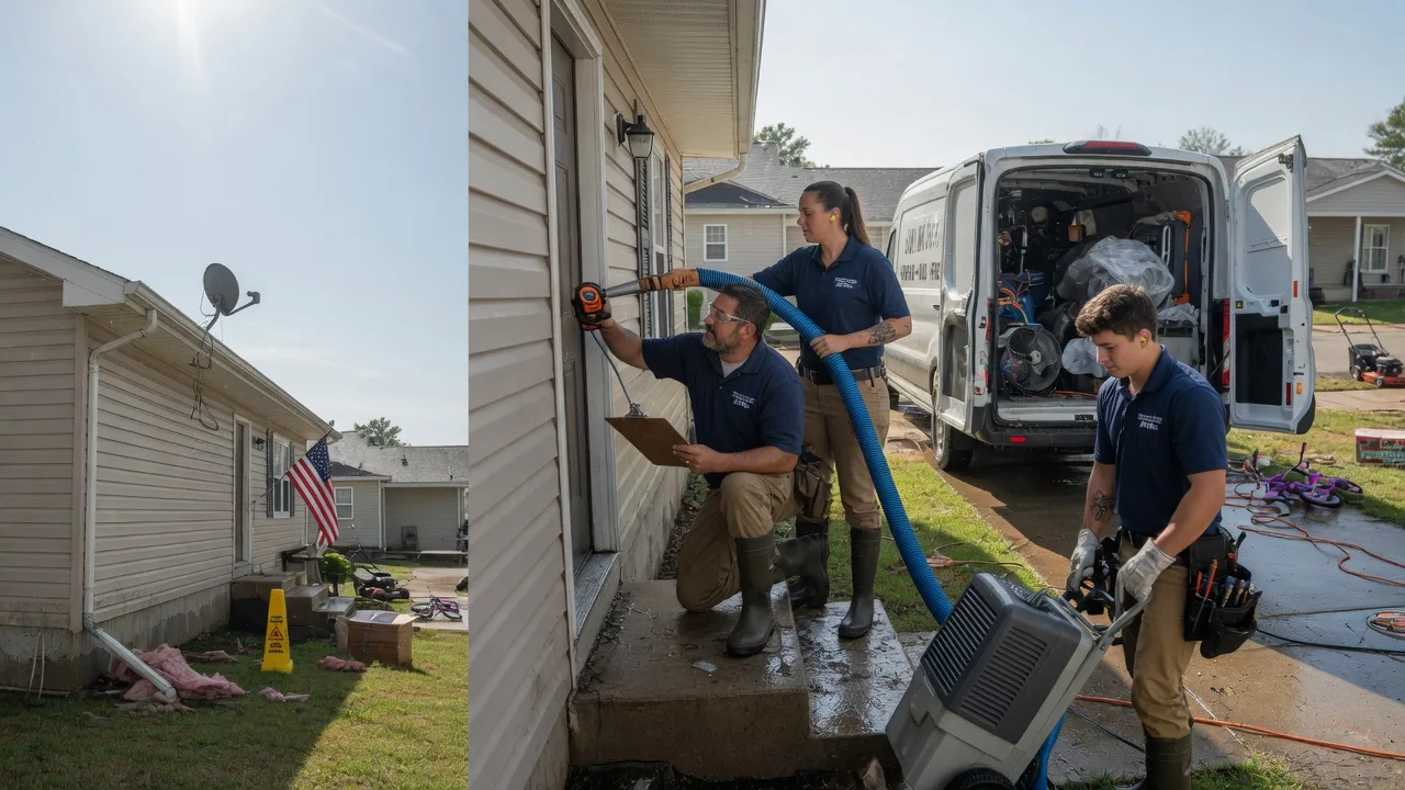Ceiling Water Damage Restoration in Roseville, MI near me